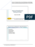 Issues On Precast Modeling and Design