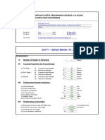 Post Tensioned Beam Design