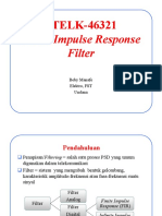 Pertemuan 12 Dan 13 - FILTER FIR IIR PDF