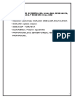 1-DT1-RELACIONES GEOMÉTRICAS-Igualdad, Semejanza-Homotecia, Equivalencia y Proporcionalidad