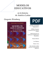 Modelos Educativos en La Historia de America Latina PDF