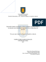 Tesis Desarrollo Fonetico Fonologico PDF