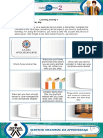 Learning Activity 4 Evidence: Planning My Trip