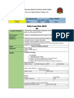 Daily Lesson Plan (DLP) PE: Content Standard