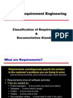 Software Requirement Engineering: Classification of Requirements & Documentation Standards