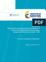 Directrices Educacion para La Salud en Marco RIAS 301017 PDF