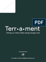 Terrament Pitch Deck - Draft For Founder Search