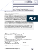 Bey B2 Unit2Test ReadingPaper