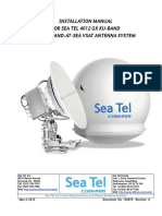 Installation Manual For Sea Tel 4012 GX Ku-Band Broadband-At-Sea Vsat Antenna System