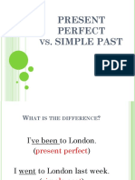 Present Perfect Vs Simple Past Power Point