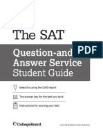 SAT - 2018 October SAT QAS Curve PDF