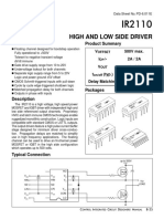 High and Low Side Driver: Features Product Summary