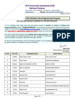 U Bse Merit List Fa19