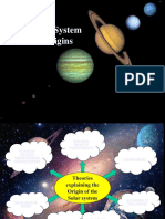 The Solar System & Its Origins