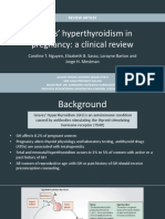 Graves' Hyperthyroidism in Pregnancy: A Clinical Review