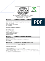 Hoja de Seguridad y Ficha Tecnica Ironestrene