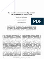 Las Ecuaciones de Continuidad PDF