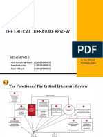 Kelompok 3 (Critical Literature Review)