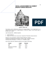 Technological Advancement in Cement Manufacturing Industry: System Length Diameter