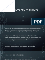 Fiber Rope and Wire Rope