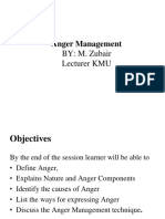 Anger Management: BY: M. Zubair Lecturer KMU