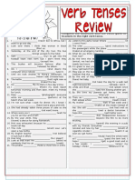 Complete The Sentences With The Verbs Given in Brackets in The Right Verb Tense