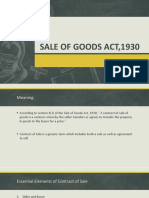 Sale of Goods Act