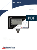 Product User Guide: Pressure Data Logger With LCD