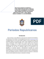 Periodos Republicanos