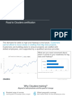 Road To Cloudera Certification: © Cloudera, Inc. All Rights Reserved