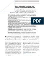 Original Investigation A Meta-Analysis of The Association of Estimated GFR, Albuminuria, Age, Race, and Sex With Acute Kidney Injury