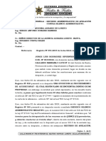 Recurso Administrativo de Apelación Contra Silencio Administrativo