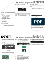 OKI - KP 12 CLD Quick Start Guide PDF