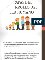 Etapas Del Desarrollo Del Ser Humano