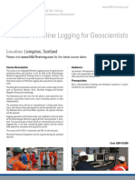 Practical Wireline Logging For Geoscientists: Livingston, Scotland