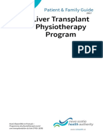 Liver Transplant Physiotherapy Program