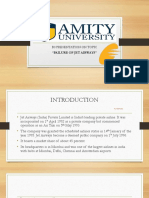 Bs Presentation On Topic: "Failure of Jet Airways"