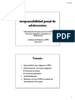 RPA y Determinación de La Pena en La Ley 20084 DPP (Academia) 2019 PDF