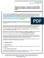 Pliego de Requisitos CACON-0132-2019 Segunda Vuelta