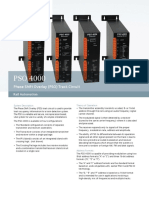 Phase Shift Overlay (PSO) Track Circuit: Rail Automation