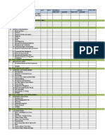 Bill of Quantities