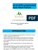 Management of ACS Complicated With Acute Heart Failure DR Budiana