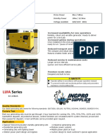 12.5 Kva Cerrada FICHA TECNICA