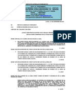 Presupuesto de Inspeccion y Trabajo Terminado de Las Instalaciones Sumergidas de La Chata Absorvente Alicia 10 Agosto 2019