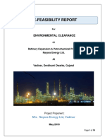 Pre-Feasibility Report: Environmental Clearance