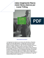 Los Liberales Imaginación Nueva York Revisión Libros Clásicos Por Lionel Trilling - Averigüe Por Qué Me Encanta!