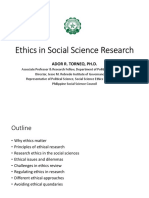 Ethics in Social Science Research