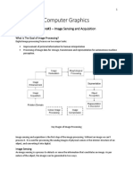 Computer Graphics: Lecture#3 - Image Sensing and Acquisition