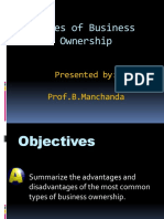 Types of Business Ownership