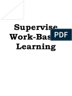 Supervise Work Format